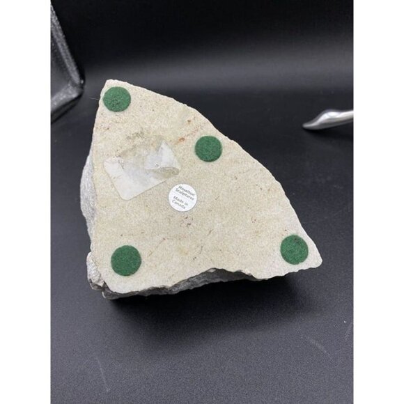 Canadian Goose Signed 983 Hoselton Aluminum Sculpture 5.5” On Rock - Picture 11 of 12